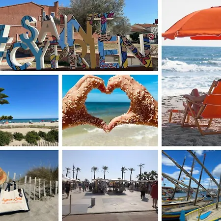 T2 Traversant Saint-cyprien Climatise 4/5 Pers - Fr-1-793-33 Apartment Saint-Cyprien (Pyrenees-Orientales)